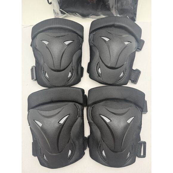 Kids Adult Wrist Elbow Knee Pad Skateboard Bike Protective Gear Guard Kit *READ - Picture 7 of 13